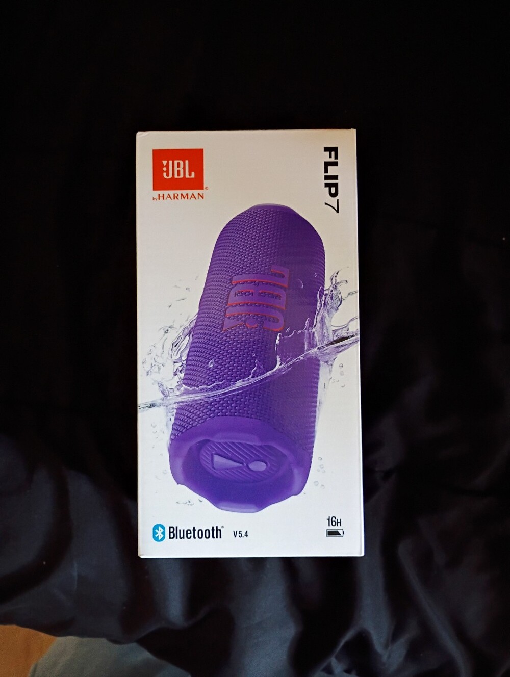 JBL Flip 7 Purple Bluetooth Portable Speaker NWT